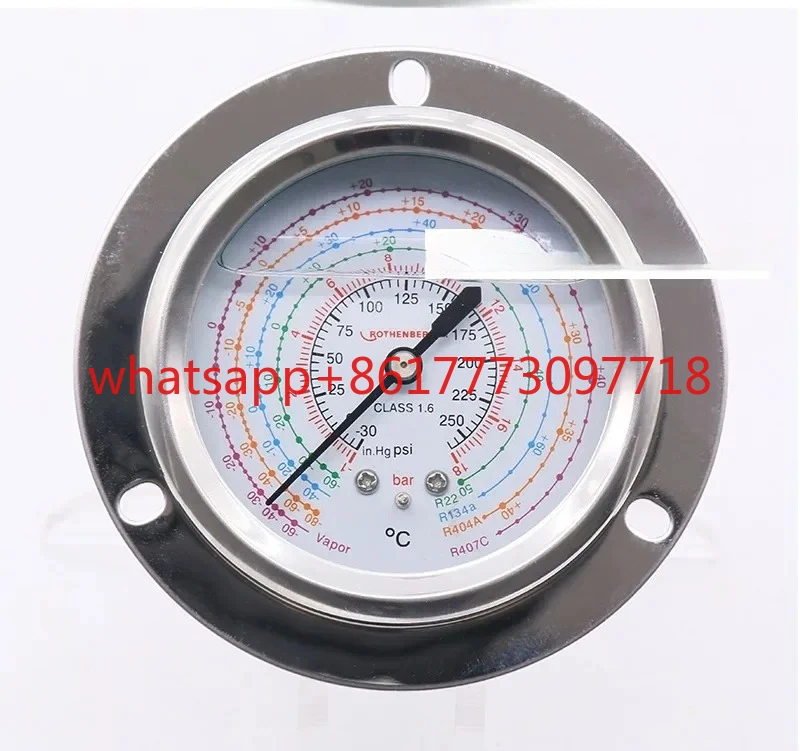 

Imported cold storage machine, shock resistant high pressure gauge, air conditioning meter, refrigerated dryer