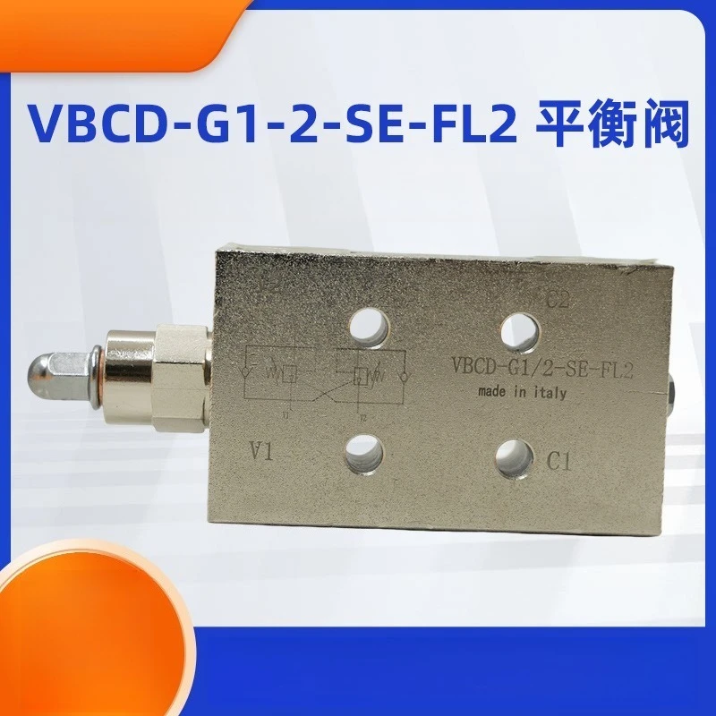 Hydraulic Counterbalance Valve VBCD G1 2 SE FL2 For Crane Cylinder Hydraulic Lock Stop Valve