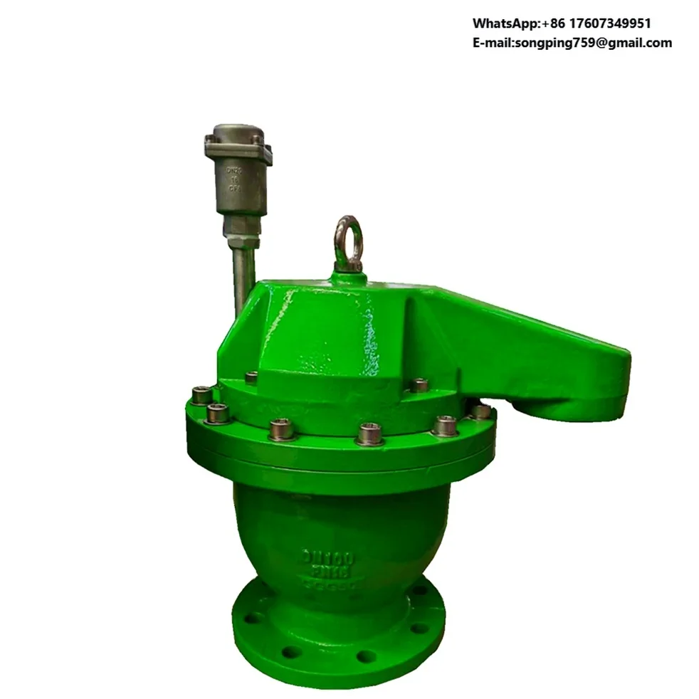 

DN100 PN16 Ductile Iron Manual Flange Compressor Air Valve High Pressure Diaphragm SS304 Pressure Relief Valve