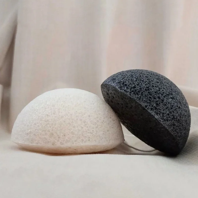 1/2/3 قطعة تنظيف تقشير الوجه الطبيعي Konjac نفخة منظف مسام الوجه إسفنجة غسيل أدوات العناية بالبشرة الوجه #4