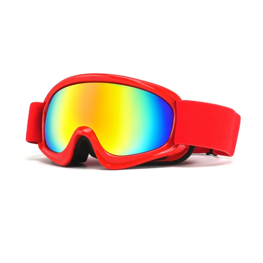 

Cute Ski Goggles Windproof Anti-fog UV400 Anti-Fog Ski Goggles High Definition Coldproof Skiing Glasses For Age 4-14