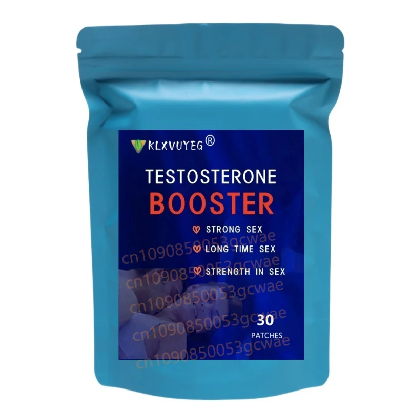 Testosterone Booster Transdermal Patches For Men, Tribulus Terrestris, Maca, Ginseng, Shilajit, Saw Palmetto