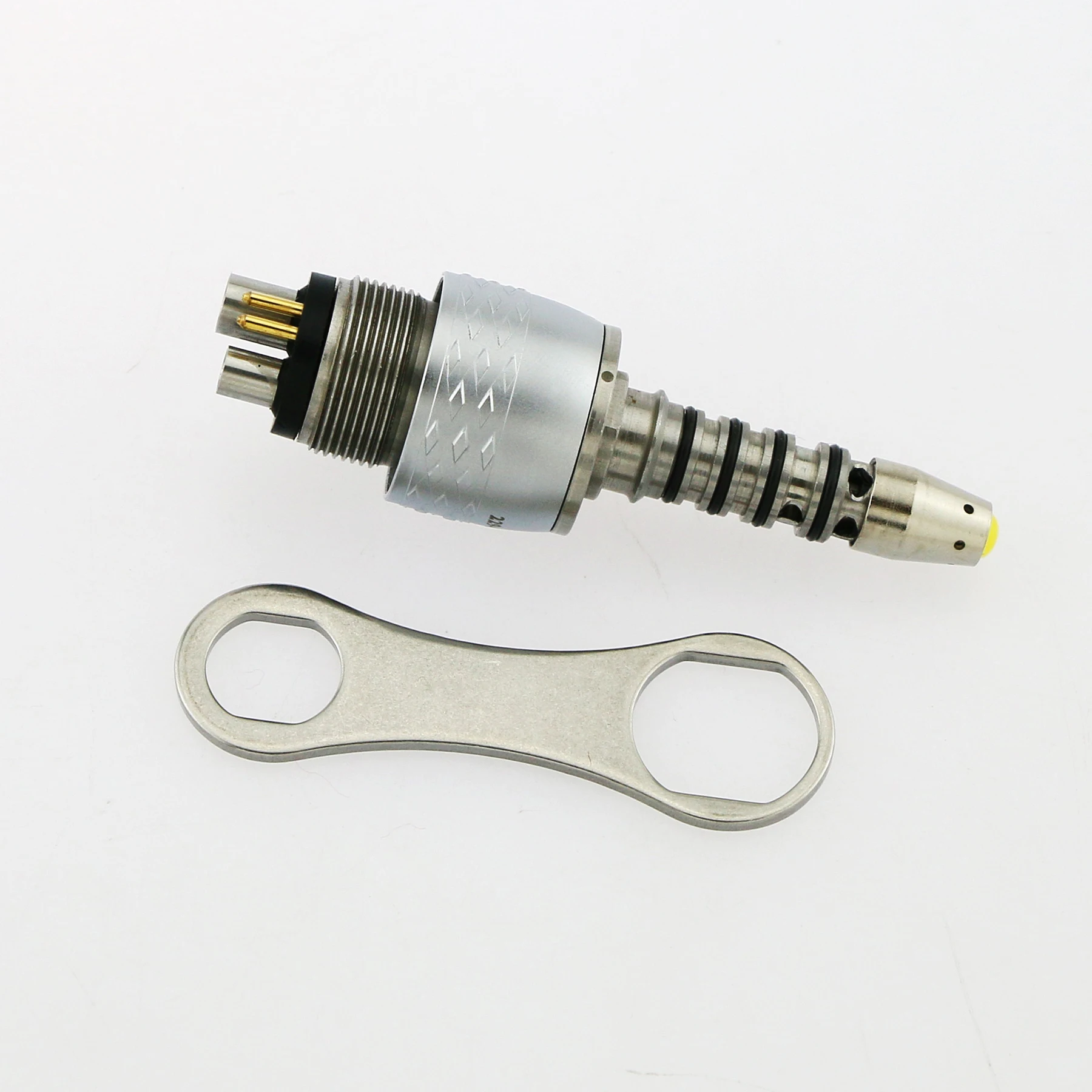 Sirona R/F Type COXO YUSENDENT LED Coupler Coupling CX229-GS 6Holes 6Pin For Dental LED Fiber Optic High Speed Turbine Handpiece