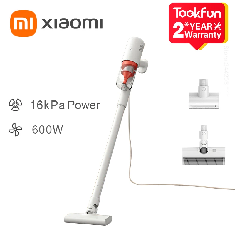 

2024 XIAOMI MIJIA Vacuum Cleaners B205 2 For Home Sweeping 16kPa Strong Cyclone Suction Cleaning Tools Multifunctional Brush