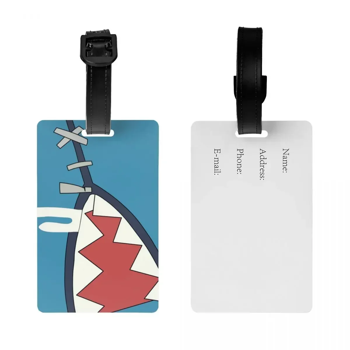 Gawr Gura Shark Luggage Tags Gawr Gura Gawr Gura Gawrgura Gawrt Hololive Holomyth Holoen Vtuber Baggage Tags Cover Name ID Card