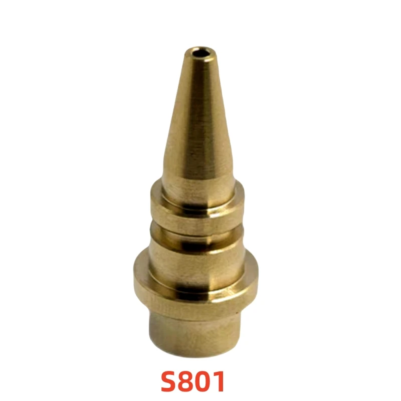 Aspirator Nozzle S801  Copper / White Ceramic  16*2*40mm for SODICK wire-cut EDM Machine