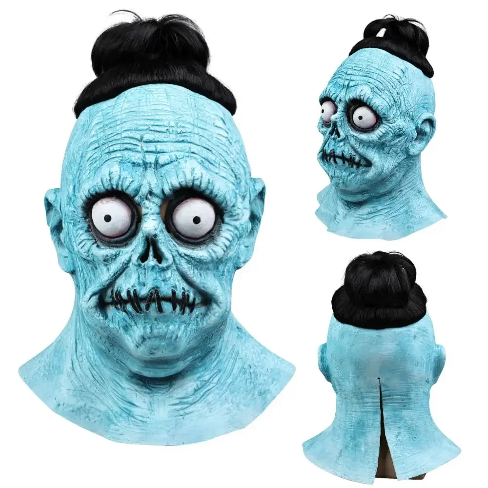 Masques de Cosplay du film Juice Bob, Déguisement fantaisie pour hommes, masque en Latex, accessoires de Costume d'halloween #2