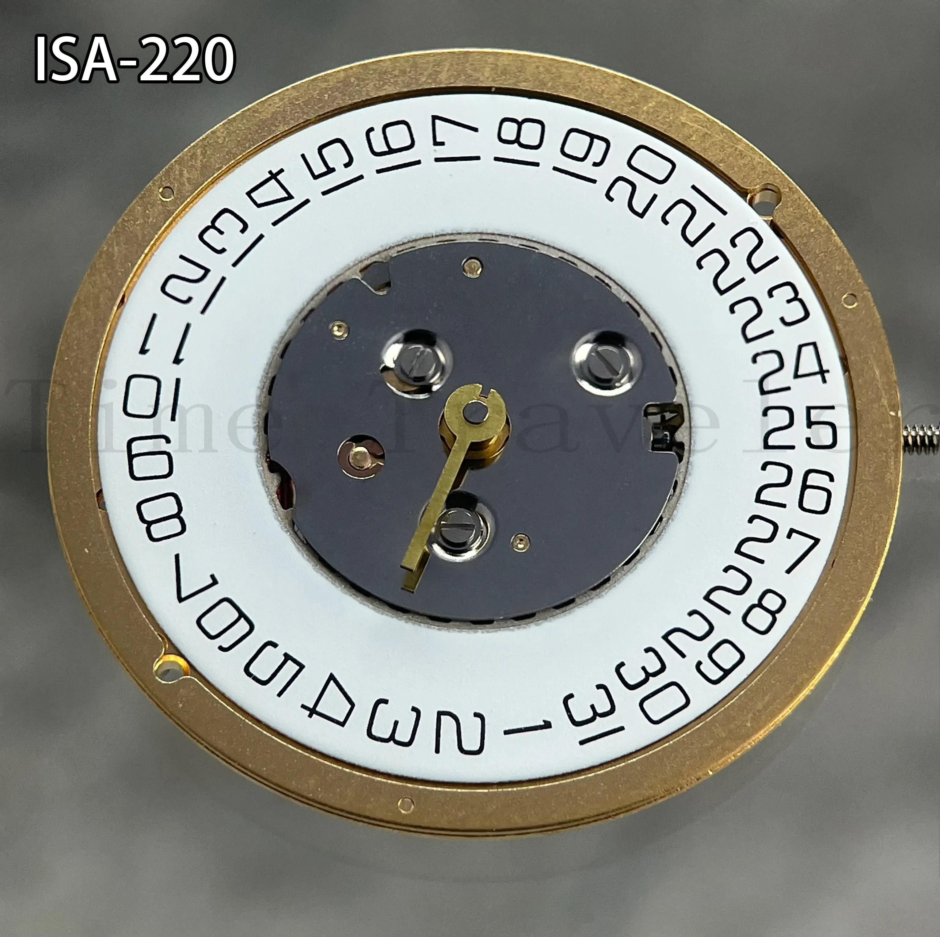 

New original Swiss ISA 220 movement men's two needle quartz movement 220 two needle