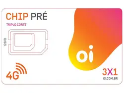 Chip Oi 4G Pré-Pago