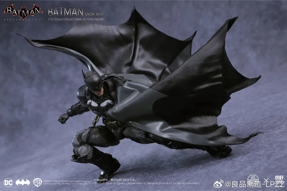 

В наличии LPZZ DC001 1/12 Batman Arkham Dark Knight Warrior Edition, полный набор, масштаб 6 дюймов, мужской солдат, аниме-фигурка, модель игрушки