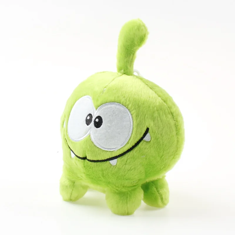 Lovely 20cm Game Green Frog Dolls Cartoon Cut The Rope Om Nom Soft Stuffed Animals Plush Toys for Boys Girls Birthday Xmas Gifts