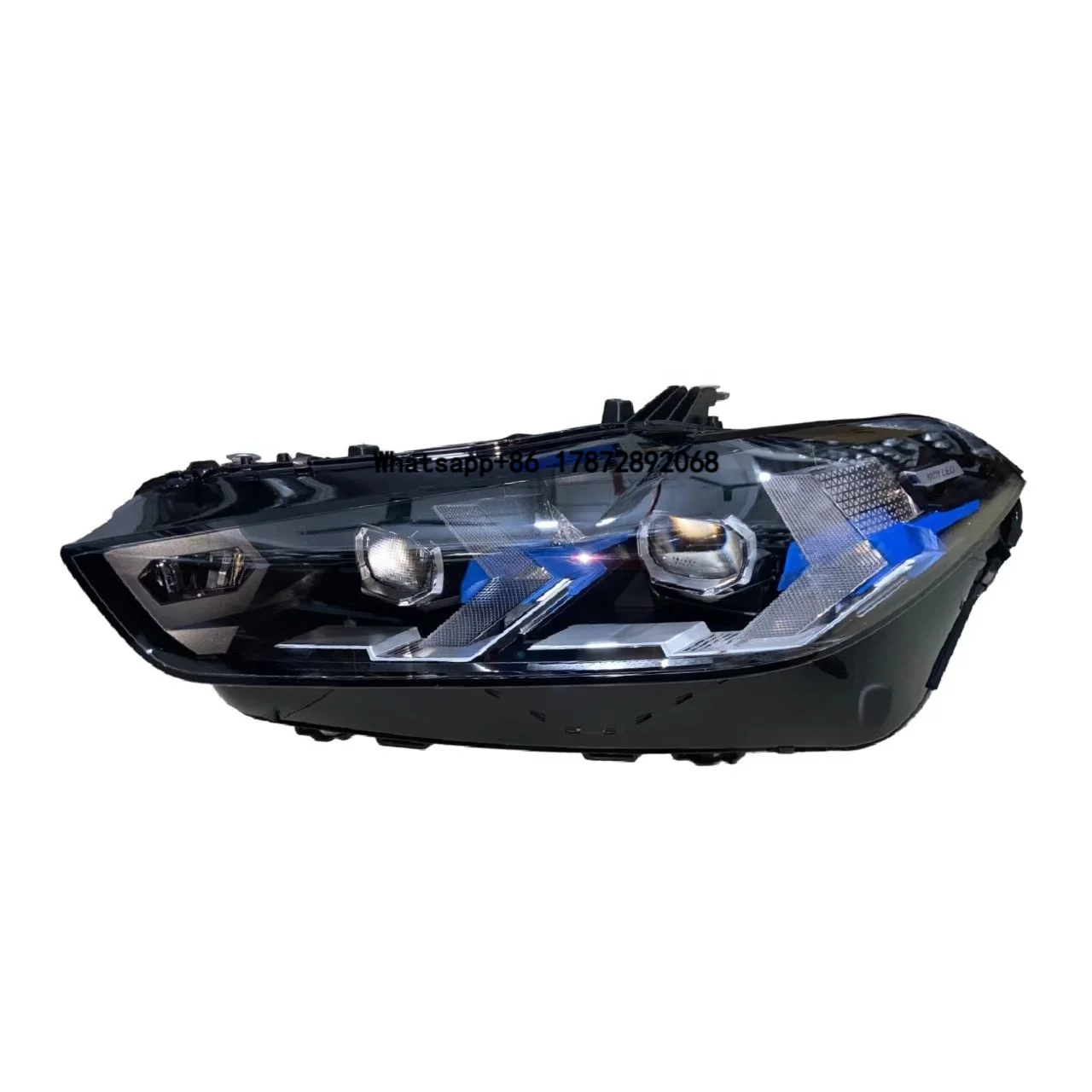 GO5 G06 G18 G19 LED Headlights Car Lighting System with Turning Assist Lighting Blue Panel Suitable for  X5 X6 2023-2025