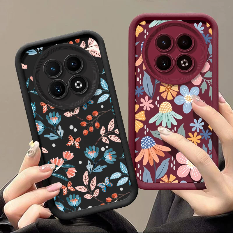 12 Showy Flowers New Sky Eye Phone Case For Realme 12 11 10 9i 10Pro 12X 12Pro 9 7 7i 8Pro 8 8i 6 6S 9ProPlus 12Plus 9Pro Cover