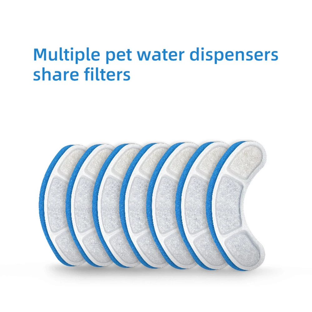 30/20/5pcs Replacement Filter For Cat Dog Water Drinking Fountain Activated Carbon Replaced Filters Fountain Dispenser Feeders