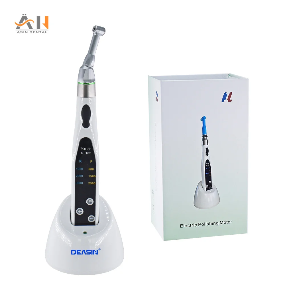 

Dental Electric Oral Care Prophy Handpiece Reduction Endo motor with 16:1LED contra angle Removable for Teeth Polisher Whitening