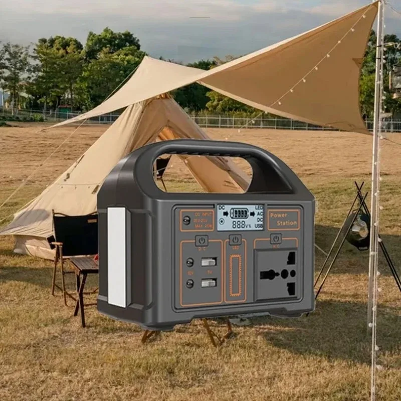 100W 76,8Wh Tragbare Kraftwerk Solar Generator Outdoor Notfall Mobile 24000mAh LiFePO4 Power Bank Für Camping Power LED