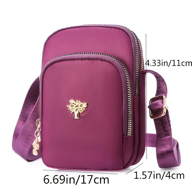 Leisure small bag - Men's mobile phone bag - Shoulder strap crossbody bag - Casual money pouch