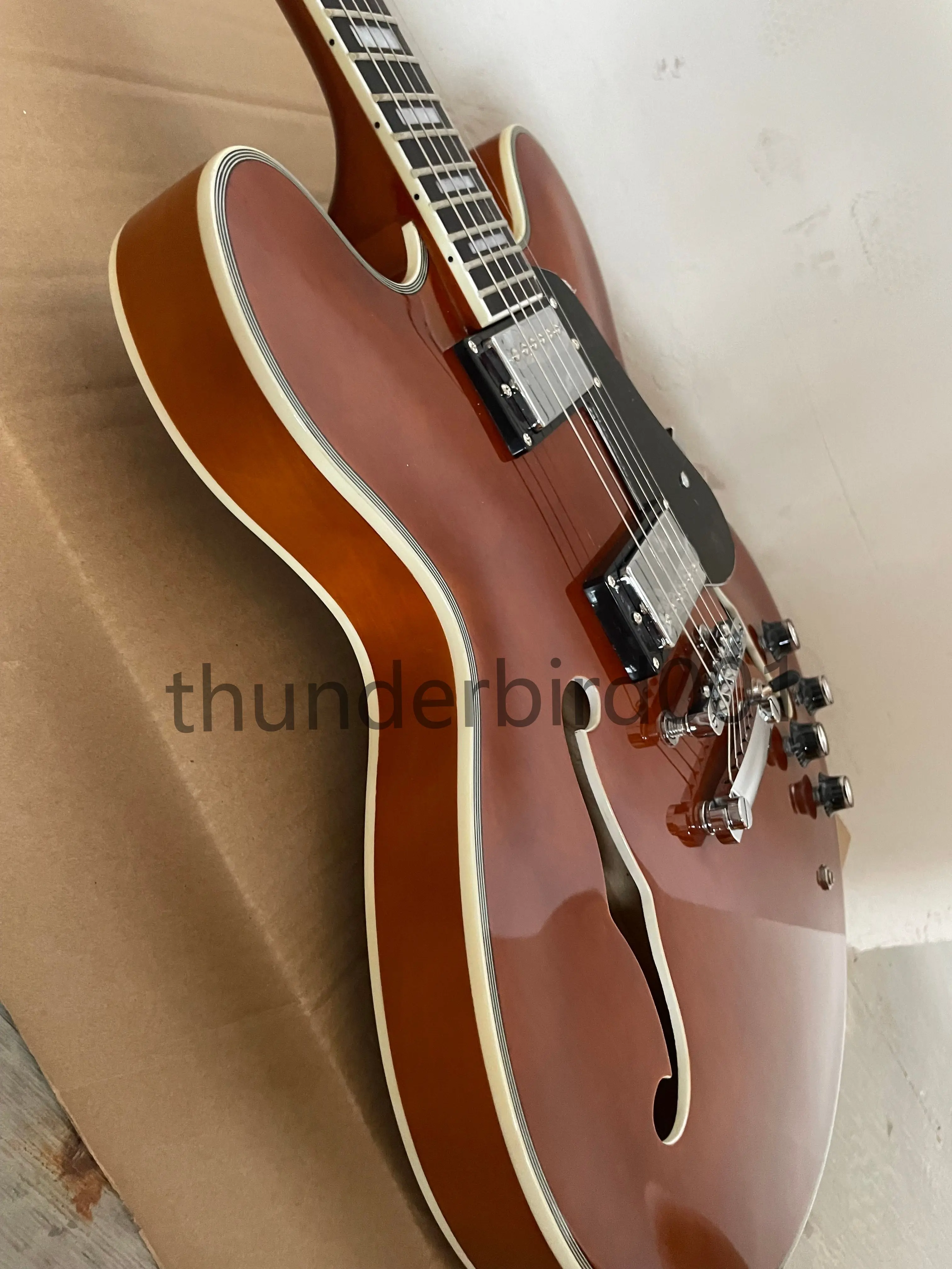 أجهزة كروم للجيتار الكهربائي بنصف جودة عالية 335 لموسيقى الجاز