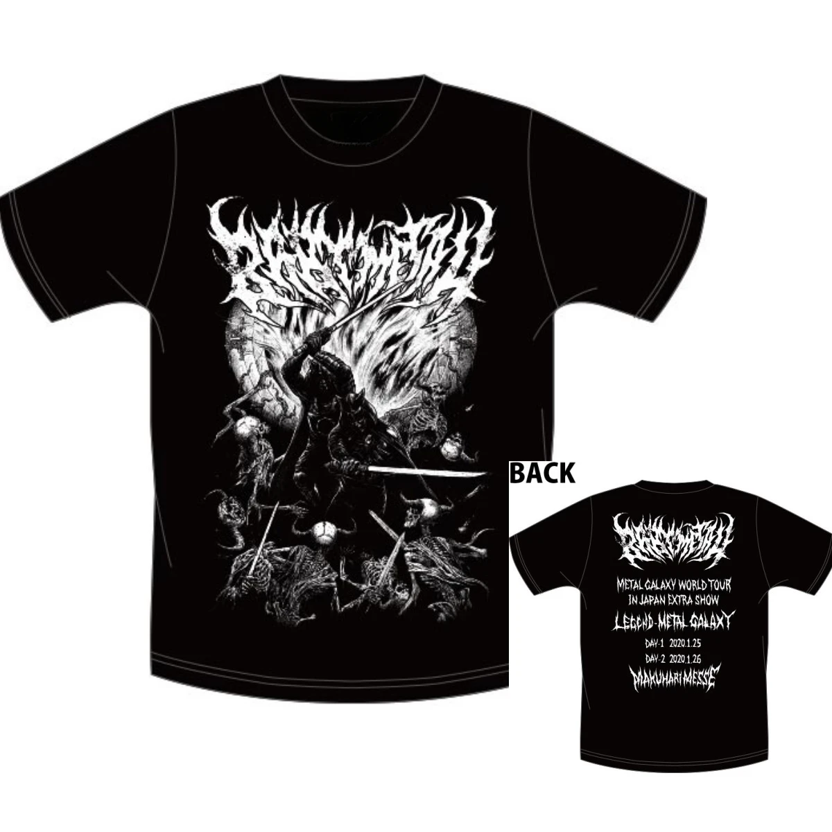FOX CITY BABYMETAL Band T-Shirt Cotton Graphic Tee Men Women Summer Streetwear