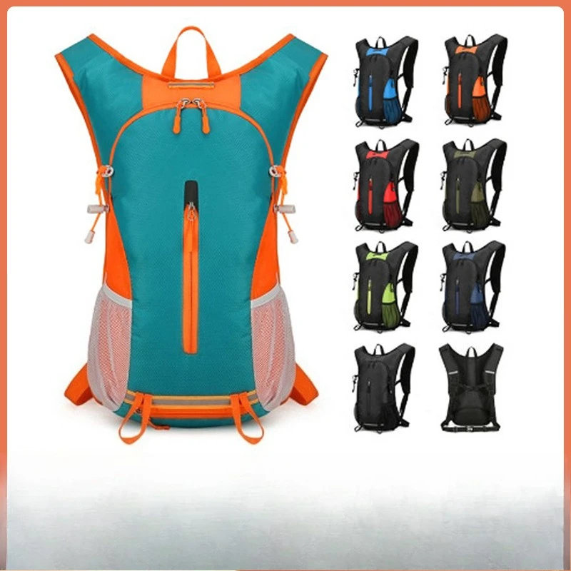 2404 Cycling Waterproof Ultra-light Wearresistant Kit Oxford Cloth Backpack Dirt-resistant Men's Mountaineering Tool Bag
