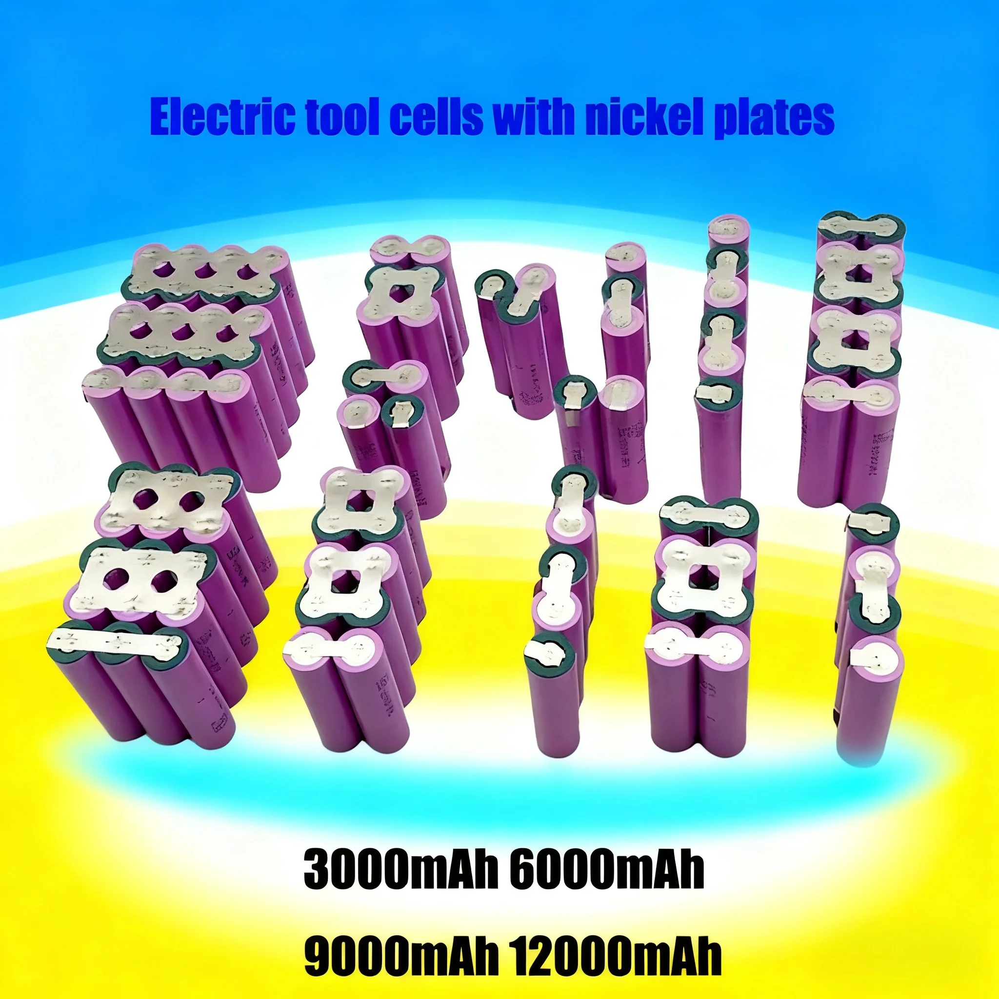 🎼 5S2P 3S1P 5S3P 4S1P 5S1P 6S1 6S2P18650 3.7V 8.4V 12.6V 16.8V 21V 18V 25.2V batterie au lithium perceuse électrique outil batterie cellules