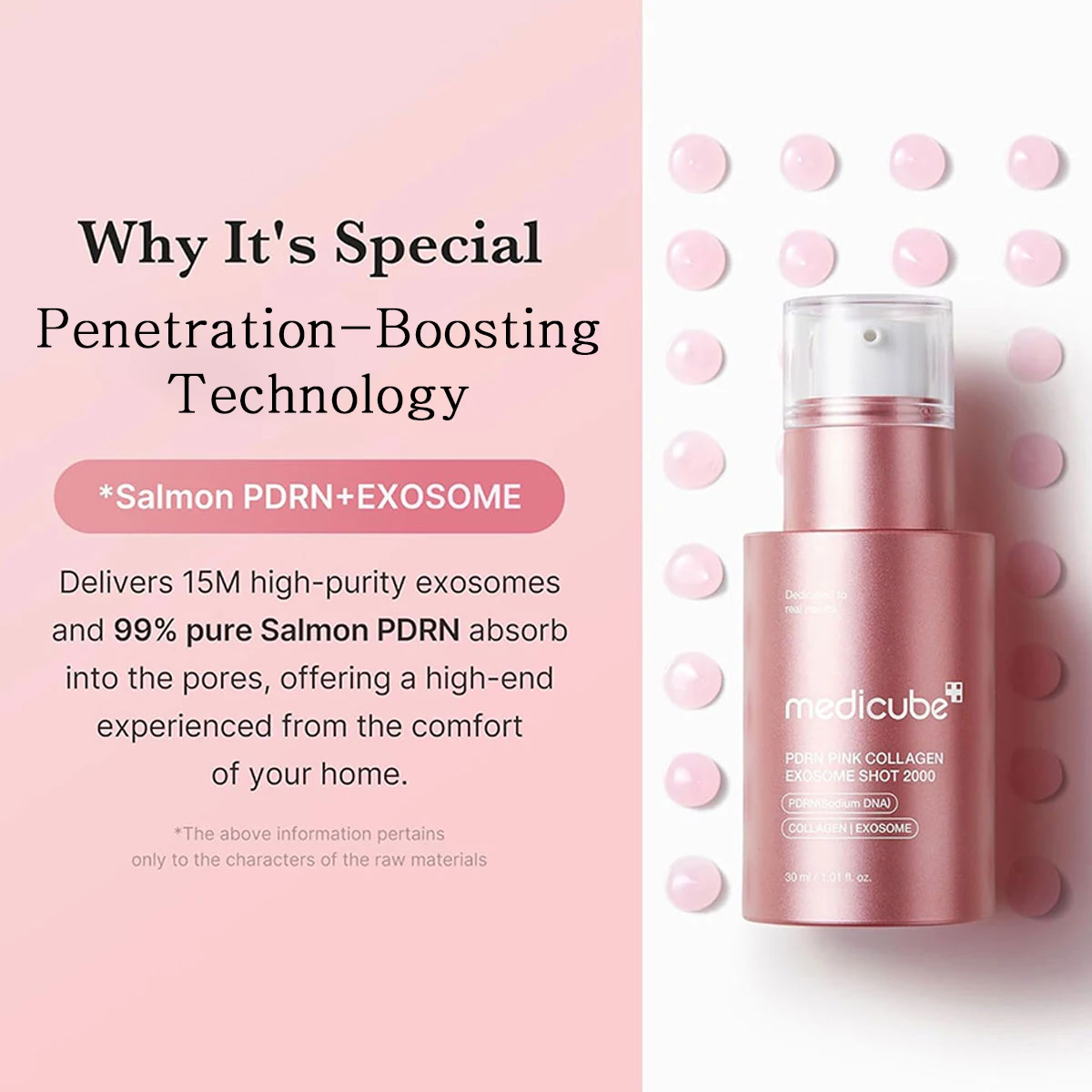 Medicube PDRN Pink Collagen,Fast-Absorbing,Helps Maintain Skin’s Moisture Balance,Korean Skincare,Korean Makeup