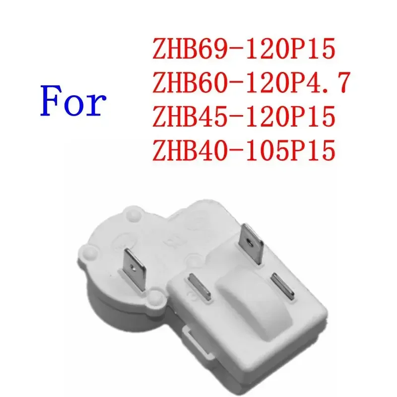 WZ-Overload Protection Relay Compressor PTC Starter ZHB60-120P4.7 ZHB69-120P15 ZHB45-120P15 ZHB40-105P15 New Refrigerator Parts