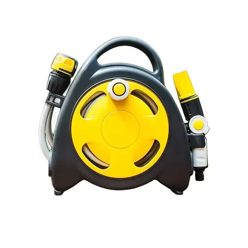 for LEXIA Automatic Retractable Pressure Washer Hose Reel Garden Lawn Greenhouse Plastic Coil Water Hose Anti UV Factory