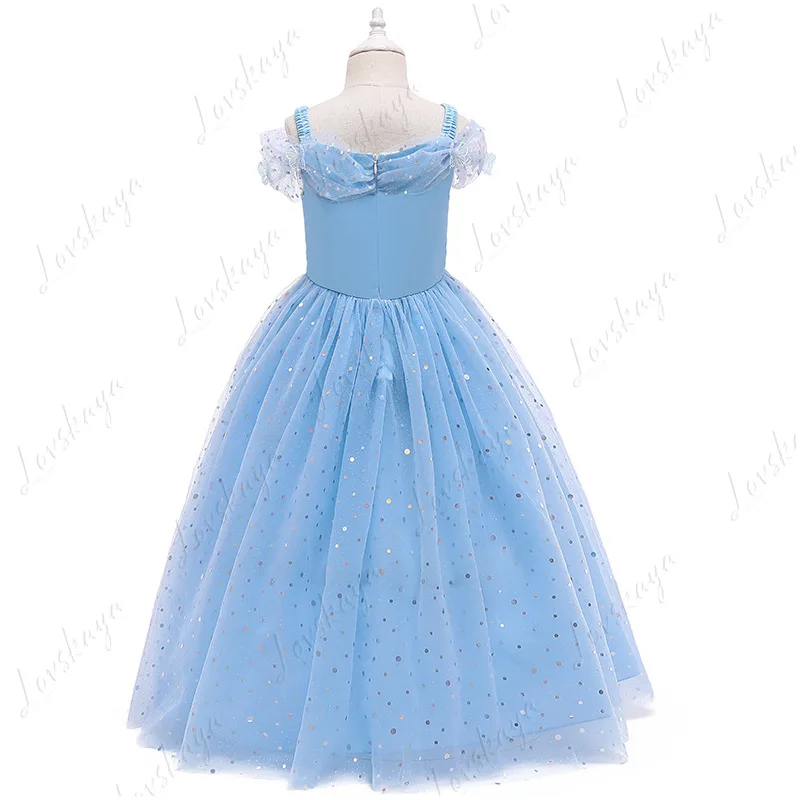 Nieuwe lieve en schattige kinderrok geborduurde jurk Tutu rok