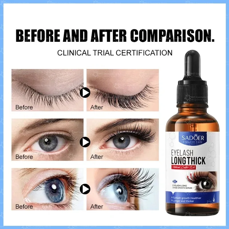 14 dni szybkie serum na porost rzęs naturalny wzmacniacz rzęs dłuższe grubsze brwi Lift pielęgnacja oczu pełniejsze rzęsy produkty 30ml