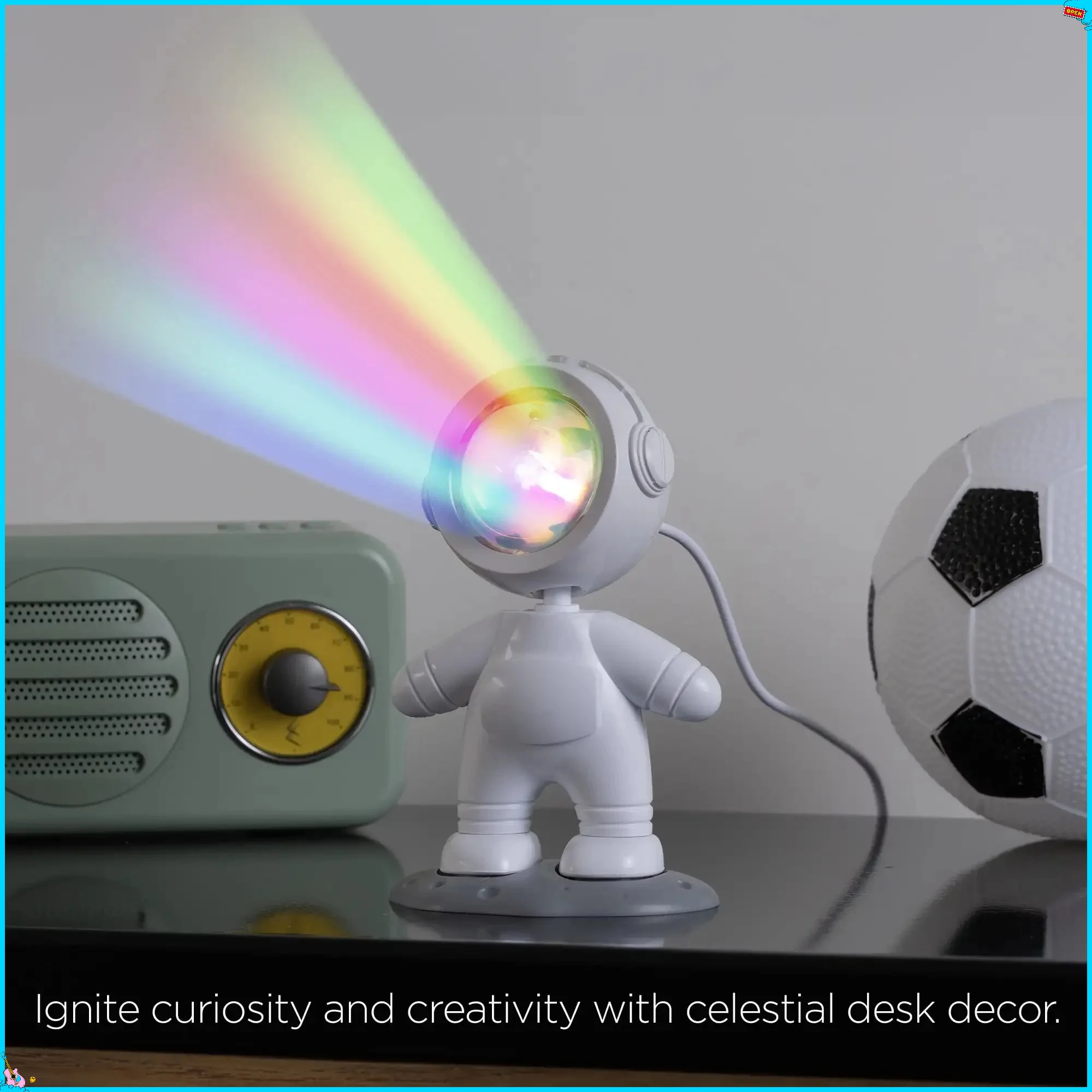 

Starry Sky Projector | Rotatable Astronaut | Purple Sunset | Bedtime Comfort | Creative Home Gift