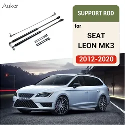 For SEAT Leon MK3 2012-2019 Front Bonnet Hood Modify Carbon Fiber Gas Struts Lift Support Shock Damper Accessories Absorber