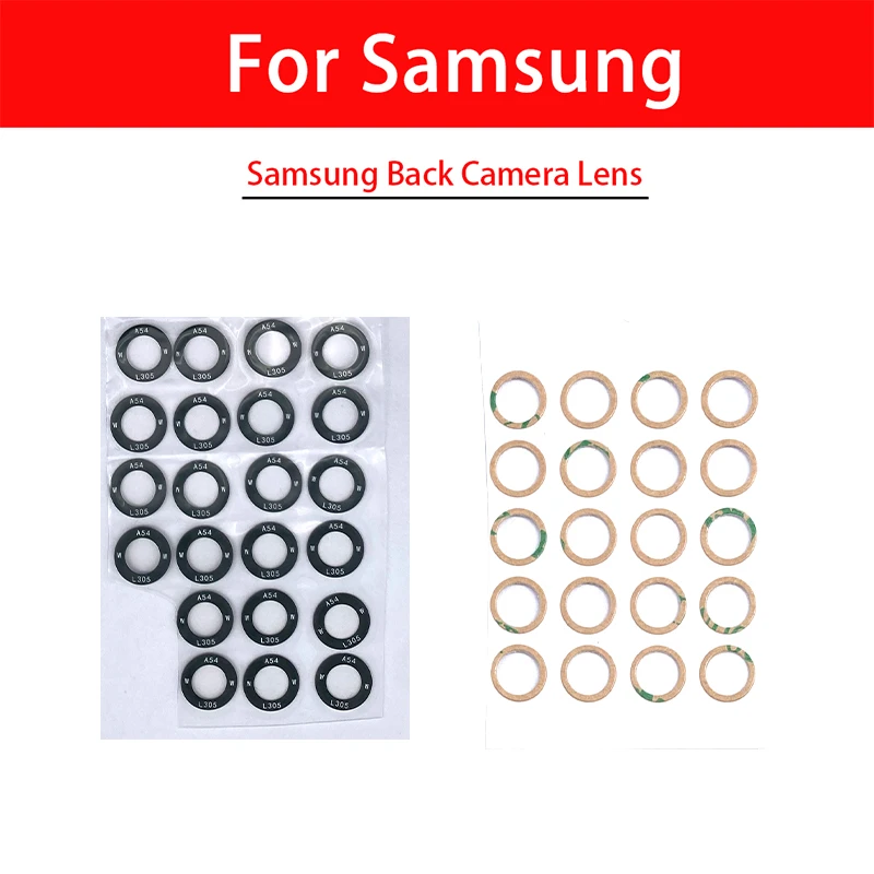 NEW Back Rear Camera Glass Lens Cover With Adhesive For Samsung A05S A04 Core A04E A04S A14 5G A24 A34 A54 4G M14 M54 M12