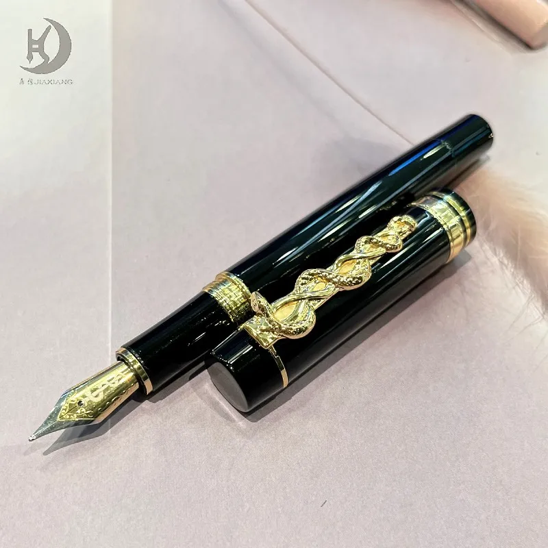 

1 PCS JD 957 Promotional Fancy Snake Clip Design Metal Fountain Pen/Rollerball Pen,Luxury Pen Gift,Multi-Color Option