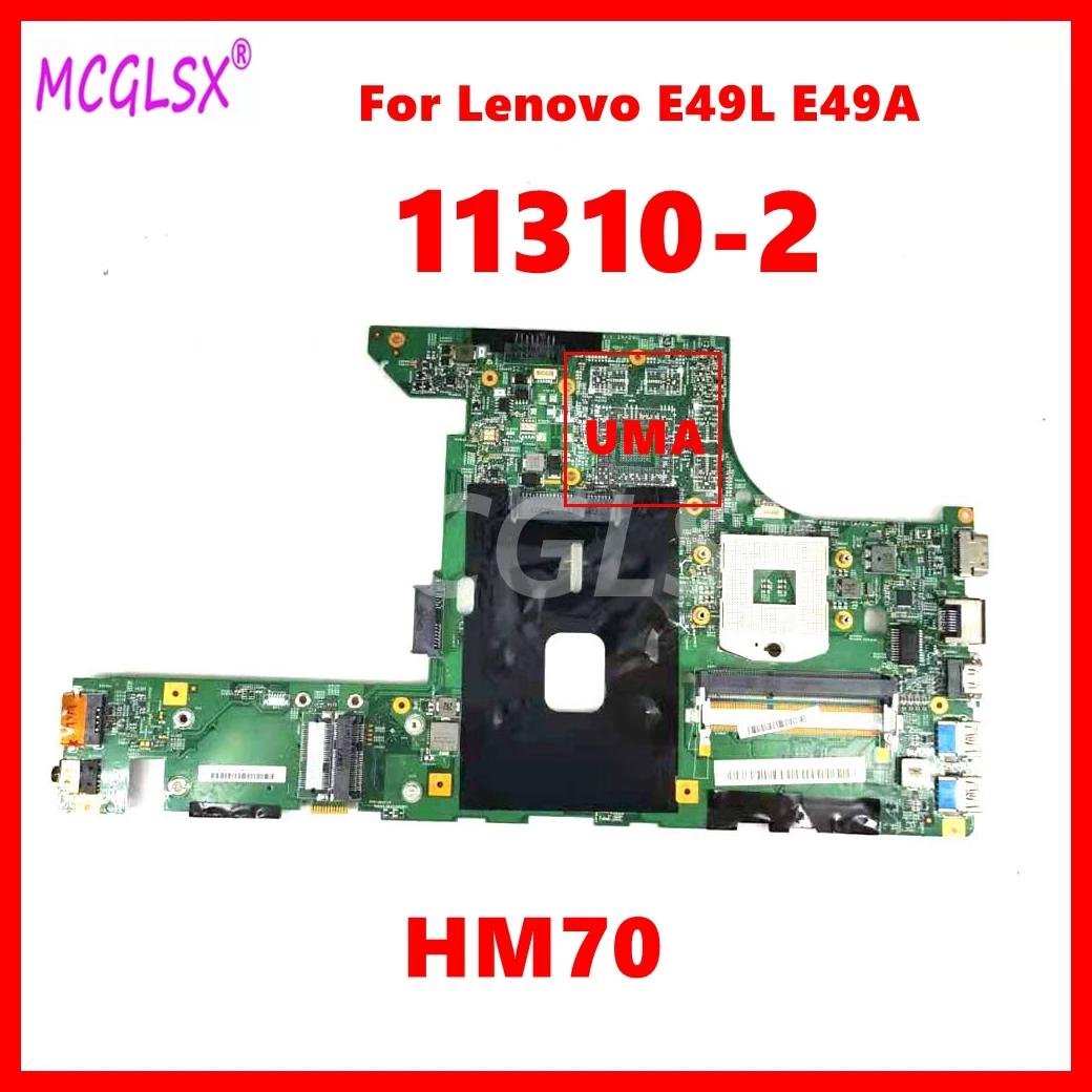 

11310-2 SJTNV / HM70 Notebook Mainboard For Lenovo E49L E49A Laptop Motherboard 100% Fully Tested OK