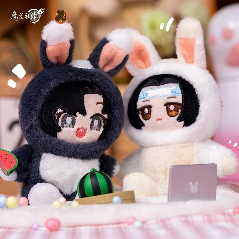 Anime Figure Mo Dao Zu Shi Wei Wuxian Lan Wangji Plush Doll Soft Stuffed Toys Grandmaster Of Demonic Cultivation The Unt Doll