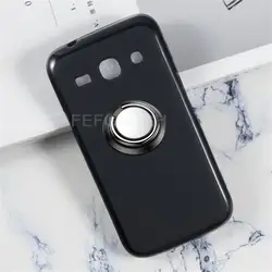 For Samsung Galaxy Star Advance G350E SM-G350E Back Ring Holder Bracket TPU Soft Silicone protect Case Anti falling shell