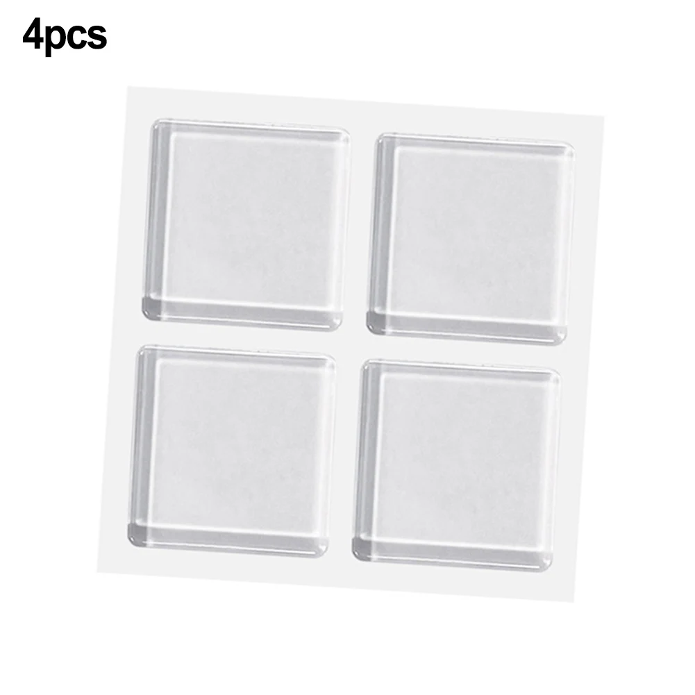 4 Pcs/Set  Transparent  Anti Vibration Shock  Absorbing Pad Mat  Washing Machine Mute  Anti-Shock Protection  Porte Pads
