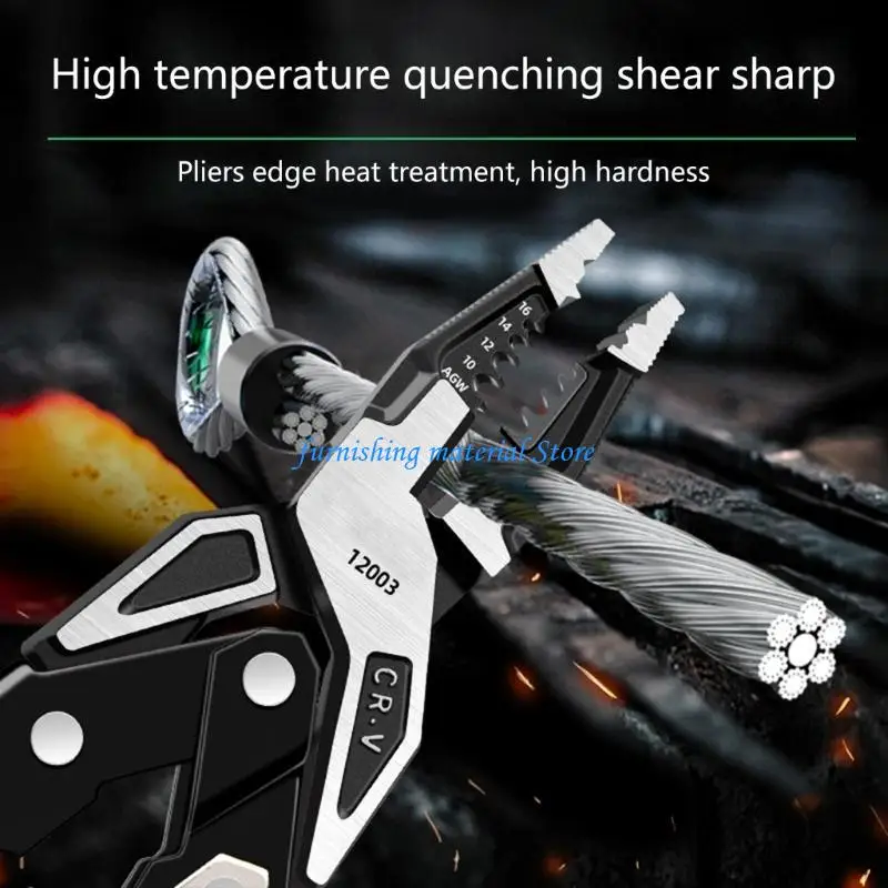 

Y5GD Ergonomic 9Inch Cable Cutters And Wire Handling Tool For Technicians