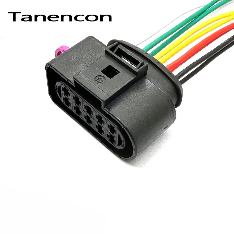 1 Set 10 Pin 3.5 mm Automotive Electrical Connector Male Female Car Halogen Headlight Wire Plug for VW Audi 1J0973735 1J0973835