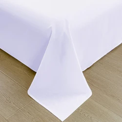 Large Size 1Pc Thick 100% Cotton Flat Sheet Solid Color High Quality Bed Sheet Various Sizes Can Be Customized 250cmX270cm