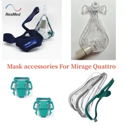 CPAP Mask Headgear / Frame / Clips / Cushion For ResMed Mirage Quattro Full Face Mask Not Full Set Brand New And Original