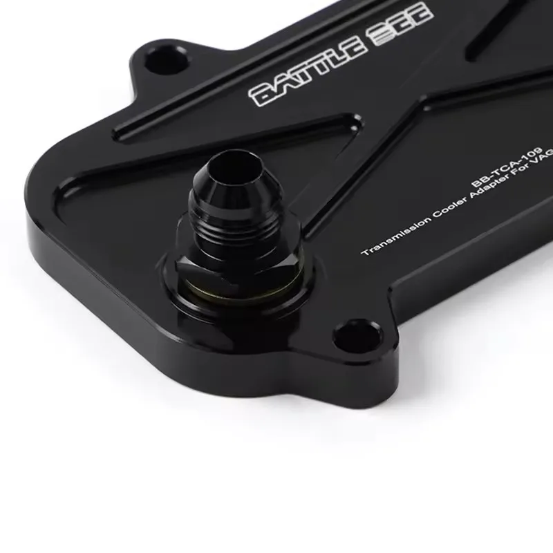 Gearbox Transmission Oil Cooler Adapter Base For Audi Volkswagen DQ500 7speed DSG Cooling Adapter Plate Sandwich BB-TCA-109