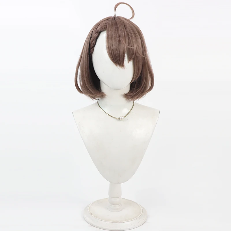 Game Azur Lane USS Baltimore Cosplay Wig Halloween Party Prop Synthetic Hair Heat Resistant Fiber + Wig Cap