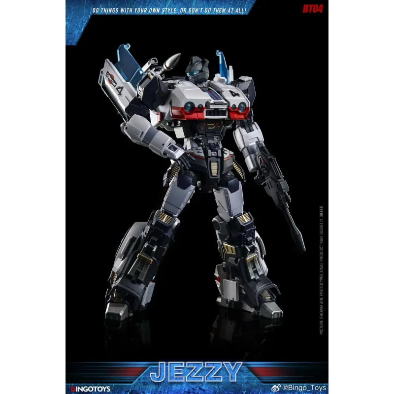 New Bingo Toys Transformation Toy BT-07 Jazz Jezzy G1 Super Car Autobot Action Figure Model Toy Collection Gift