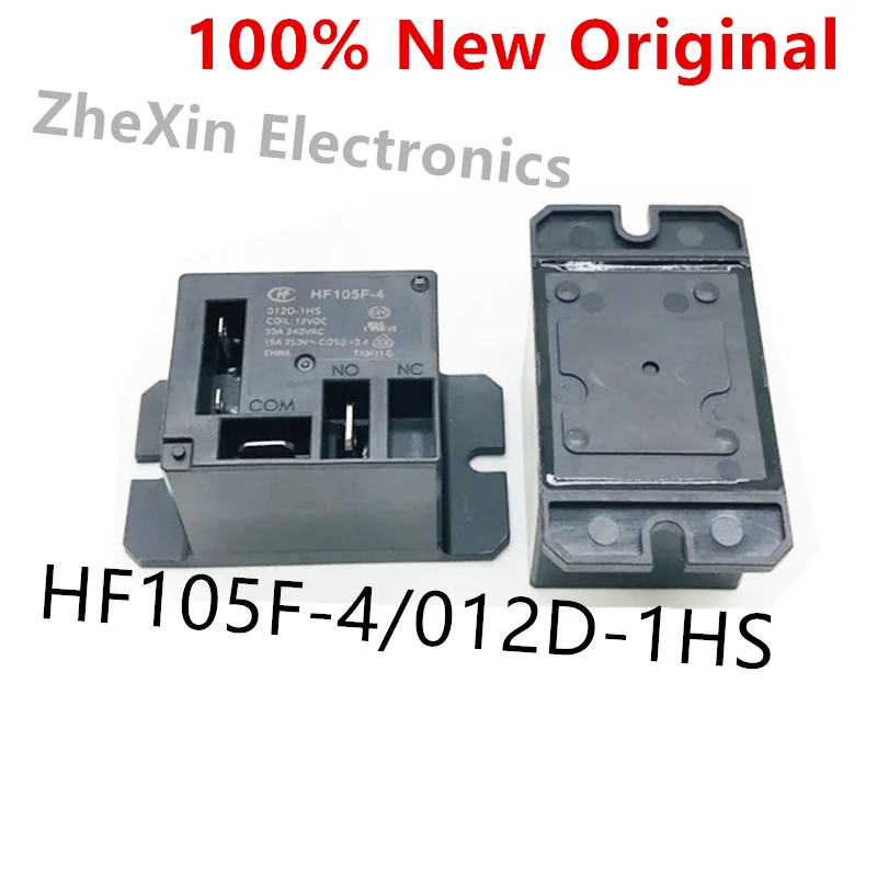 5PCS/Lot  HF105F-4/012D-1HS 、HF105F-4/024D-1HS 、HF105F-4/220A-1HST  New High Power Relay  HF105F-4-012D-1HS、HF105F-4-024D-1HS