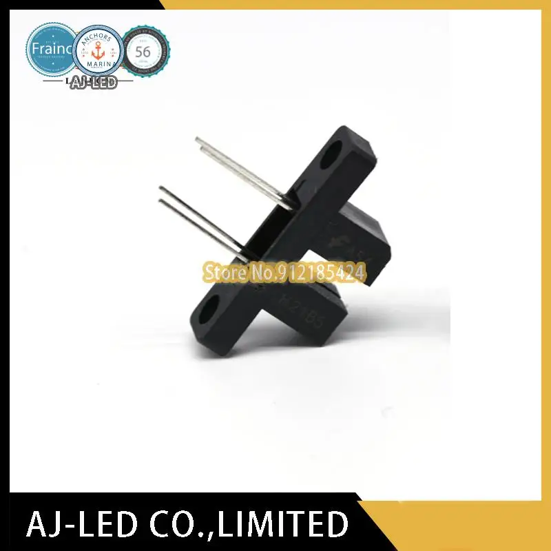 10pcs/lot H21B5 on-beam transmissive photoelectric switch photoelectric sensor slot type optocoupler DIP-4 slot width 3mm new