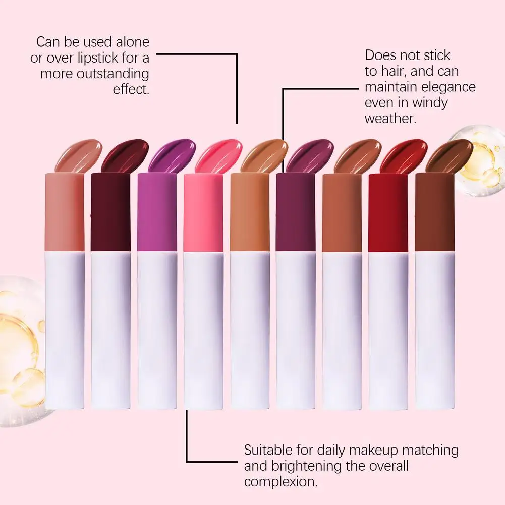 Huile à lèvres hydratante miroir, réduit les rides, rafraîchissante, Non grasse, riche en vitamine E, huile hydratante pour les lèvres