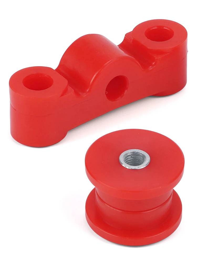 Biellettes de changement de vitesse de remplacement pour Honda Civic EG EK 1992-2000, moteur D15 D16, bouchons de changement de vitesse en polyuréthane rouge série D