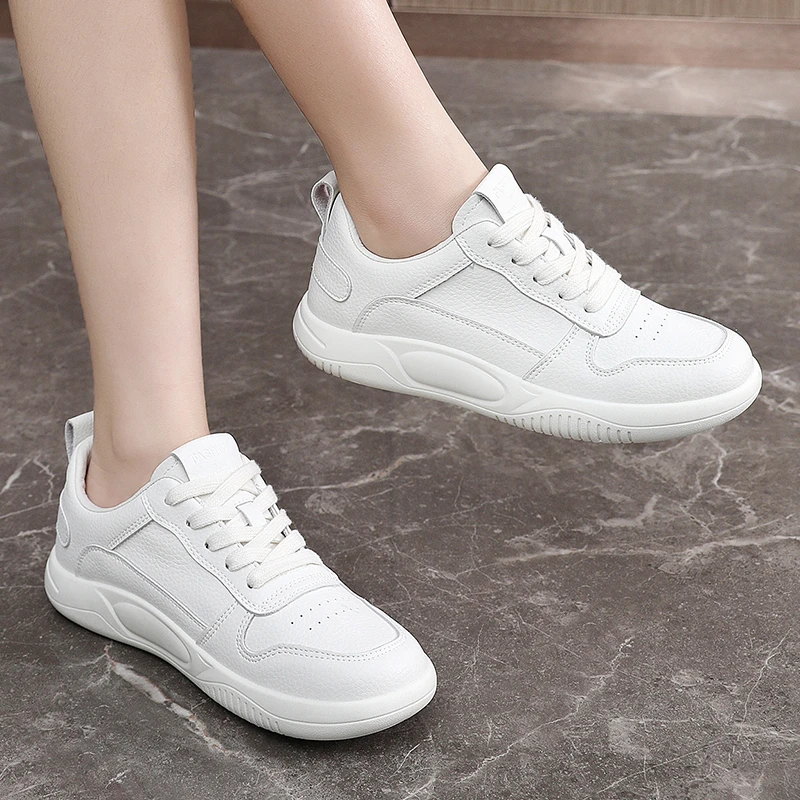 Kadın Beyaz Deri Minimalist Sp - Casual Sneaker Low incelemesi ve fiyatı